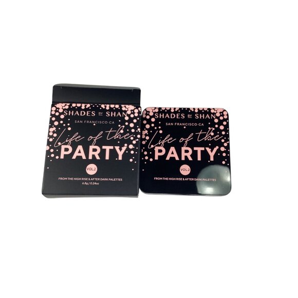 Shades By Shan Life Of The Party Vol. 2 Eyeshadow Palette 4.8g Makeup Beauty New - Picture 3 of 5